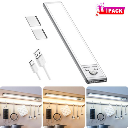 TAILEDEN Under Cabinet Lights,76LED Motion Sensor Night Light Indoor